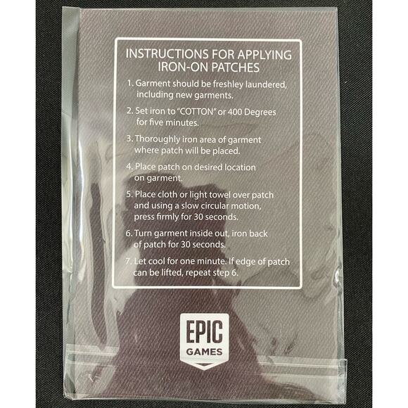 New Epic Games Employee Exclusive Rocket League Iron-On Patch - Picture 2 of 3